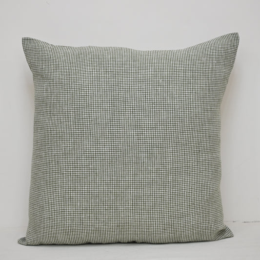 Atelier Check Block Print Pillow Cover