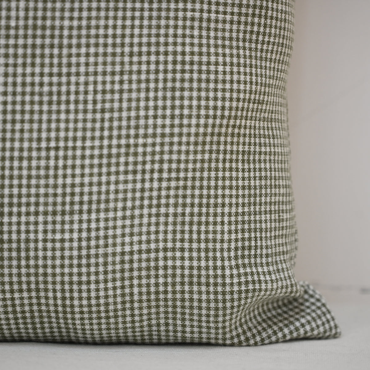 Atelier Check Block Print Pillow Cover
