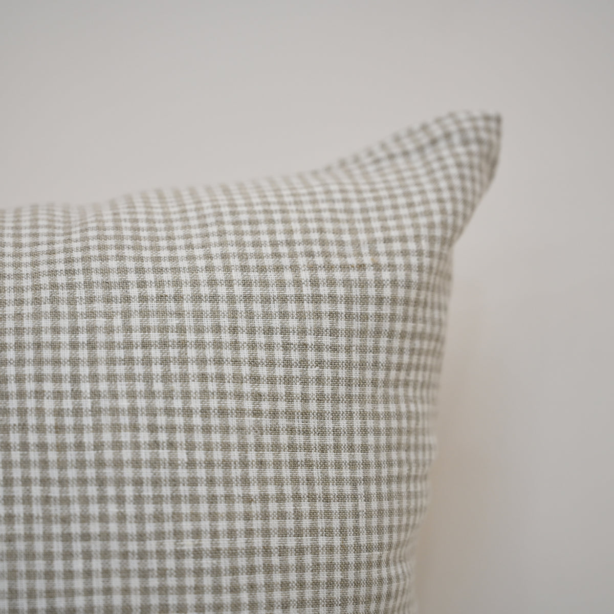 Atelier Check Block Print Pillow Cover