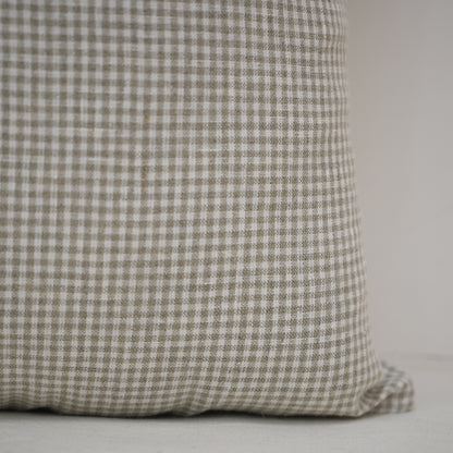 Atelier Check Block Print Pillow Cover