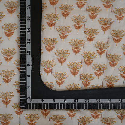 Clara Botanical Hand Block Printed Quilt