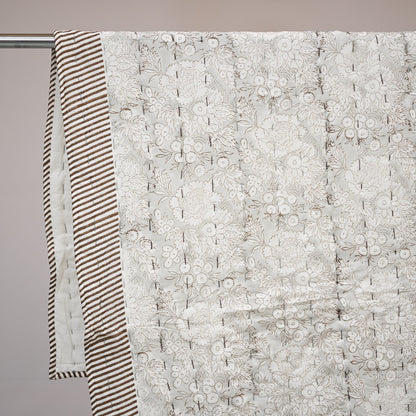Candice Hand Block Printed Quilt