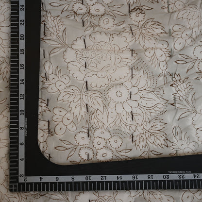 Candice Hand Block Printed Quilt
