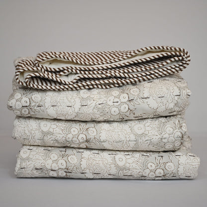 Candice Hand Block Printed Quilt