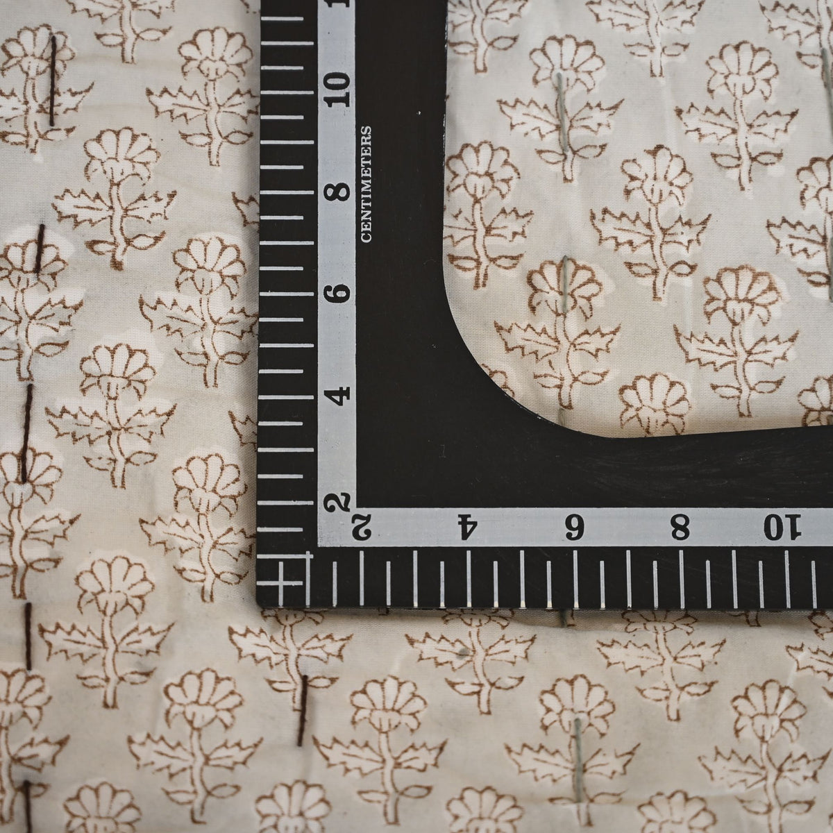Evan Floral Hand Block Printed Quilt