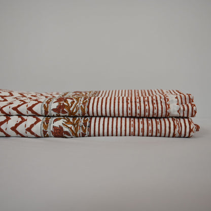 Liam Hand Block Printed Quilt