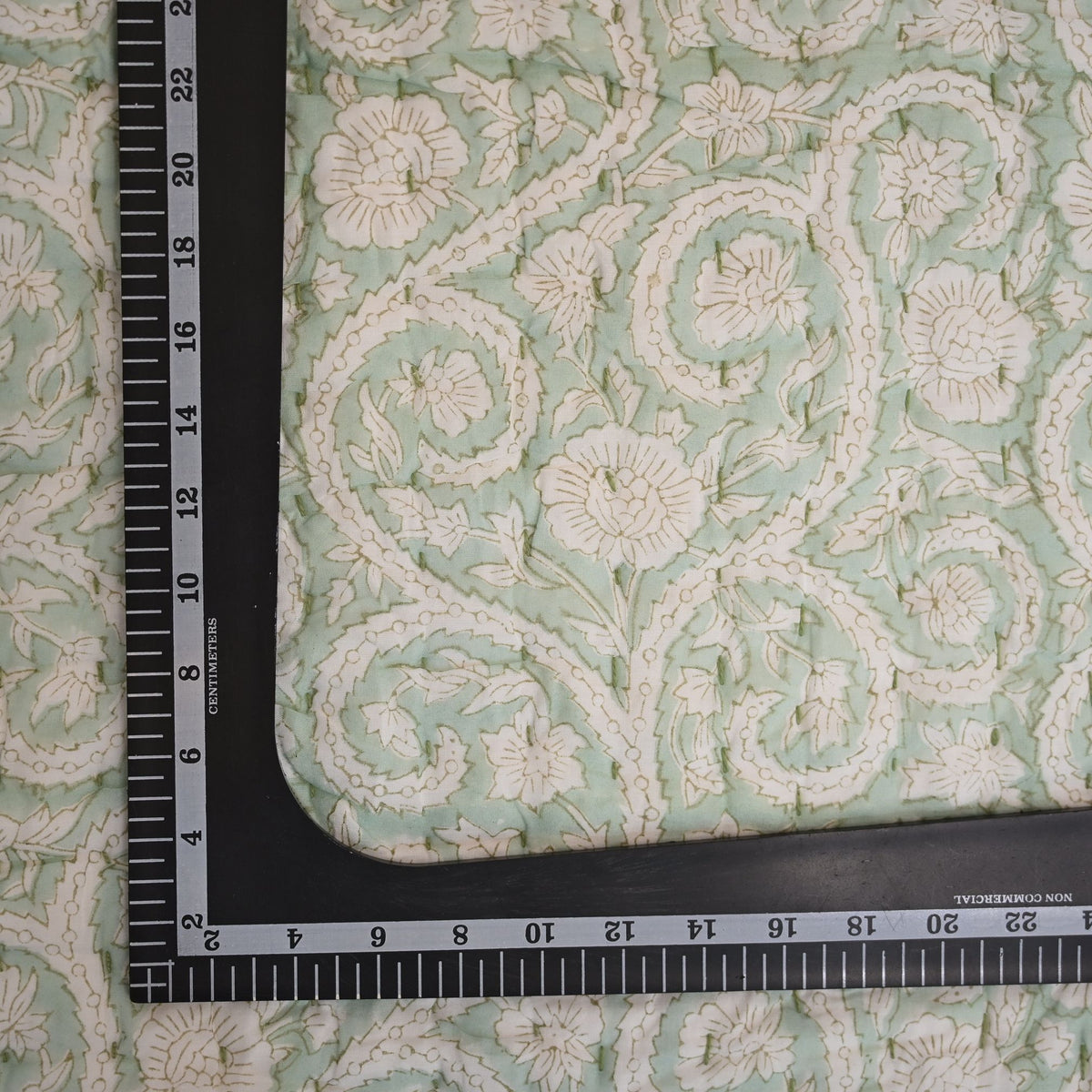 Harrison Botanical Hand Block Printed Quilt
