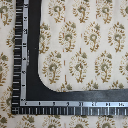 Theo Floral Hand Block Printed Quilt