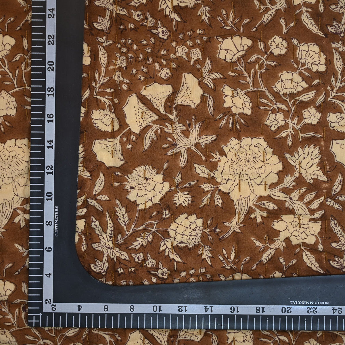 Aidyl Floral Hand Block Printed Quilt