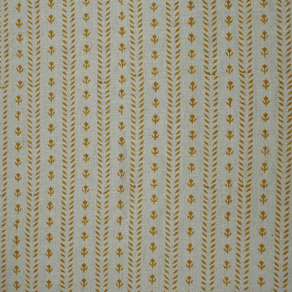 Alexa Floral Linen Block Print Fabric