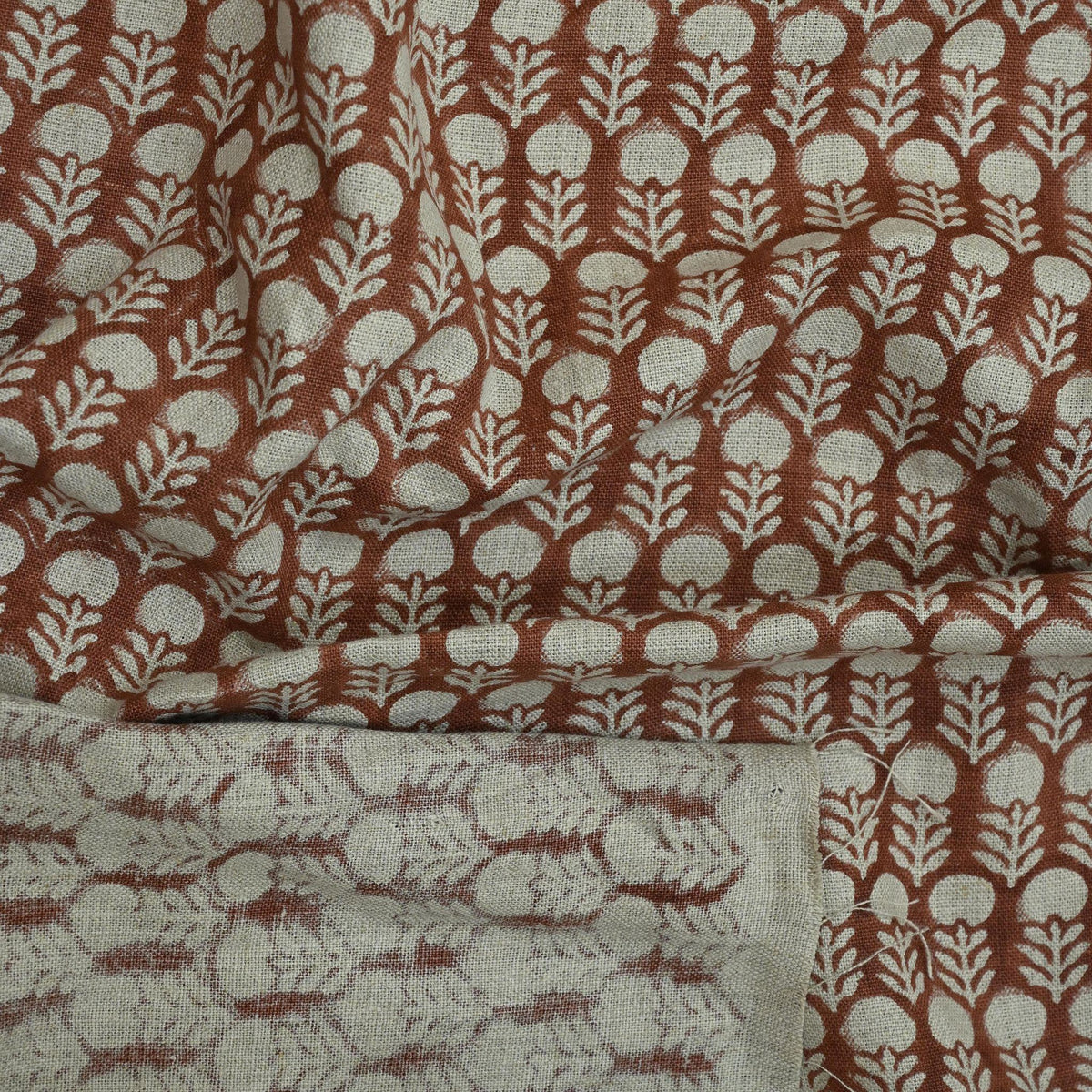Vivian Cotton Block Print Fabric