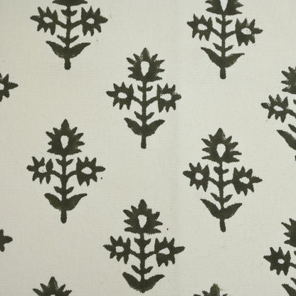 Marrowin  Block Print Handloom Linen Fabric