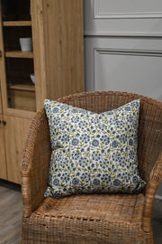 Beatrice Block Print Pillow Cover