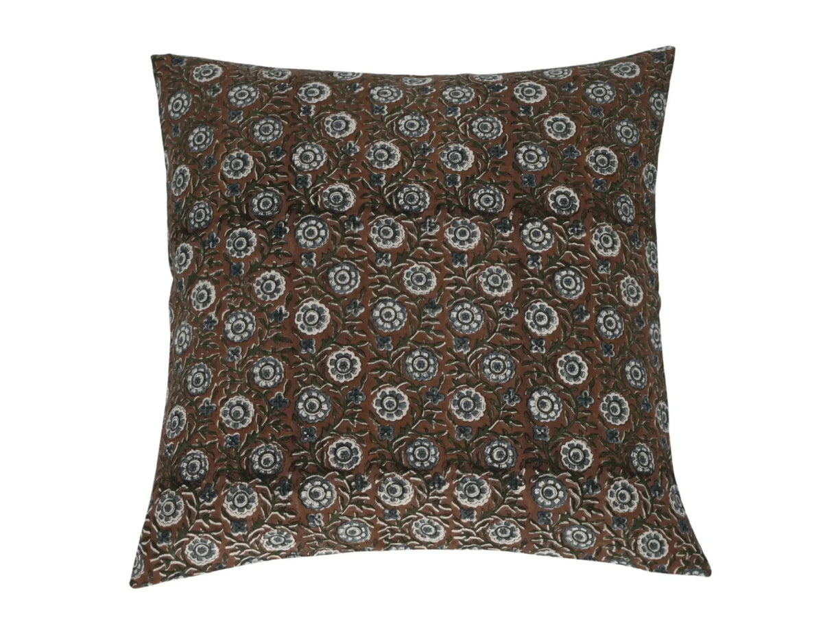 Kara Block Print Pillow Cover - Maple Village Lane