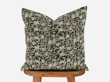 Cecilia Block Print Pillow Cover
