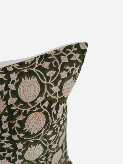 Alana Block Print Pillow Cover
