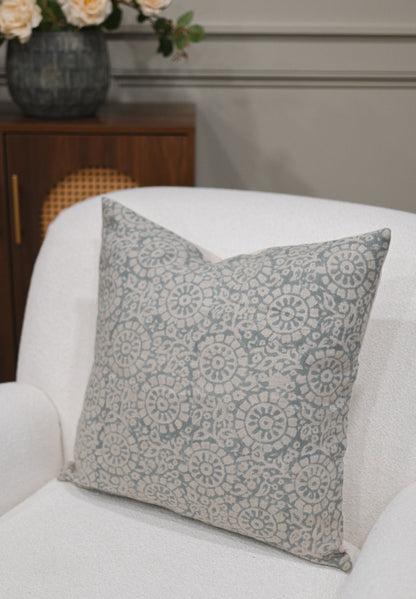 Callie Block Print Pillow Cover
