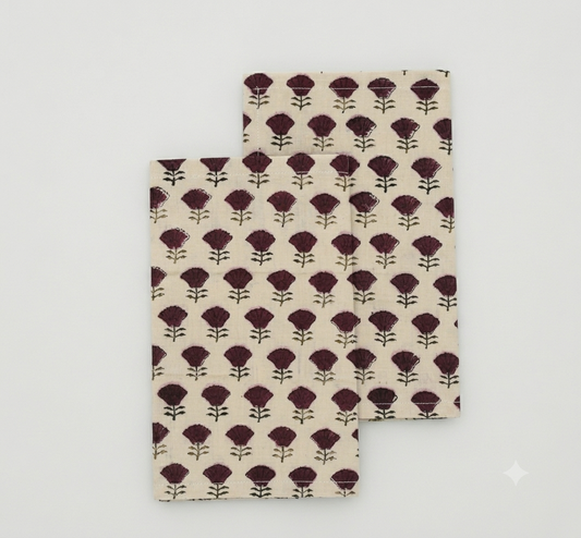 Colter Floral Cotton Dinner Napkin