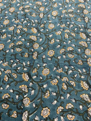 Hand Block Printed Linen Fabric , Home Decor Best Linen Fabric for decor, pillows ,upholstery, curtain 5 - Rohiyaan