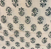Indian Block Print, indian cotton, Hand stamped printing, by the yard, Indian Fabric, Peace Block Print Fabric, sewing and quilting fabric 5 - Rohiyaan