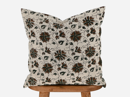 Esme Block Print Pillow Cover