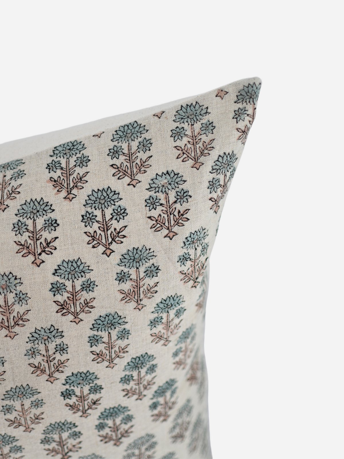 Emily Block Print Pillow Cover