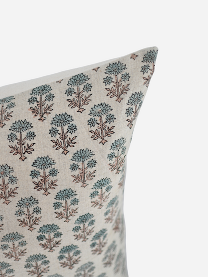 Emily Block Print Pillow Cover