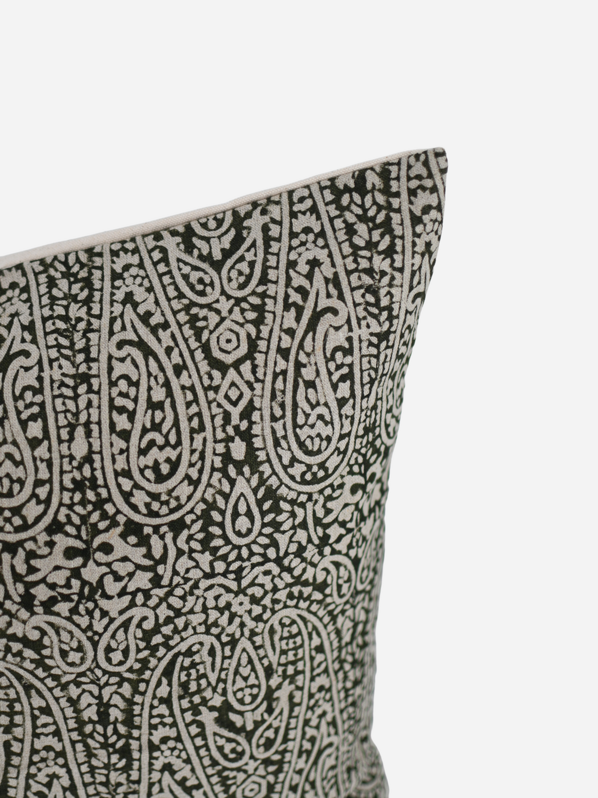 Eleanor Block Print Pillow Cover