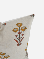 Elaine Block Print Pillow Cover