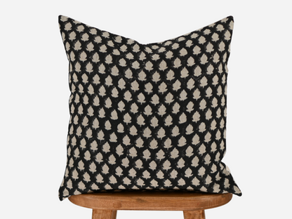 Anna Block Print Pillow Cover