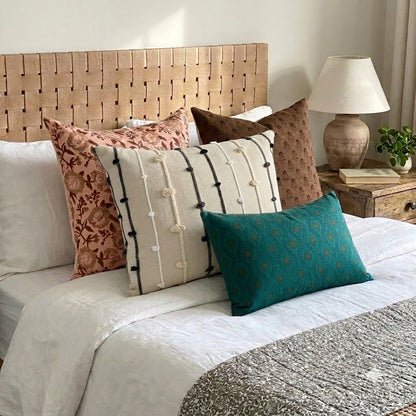 Nelson Boho Tufted Cushion Cover