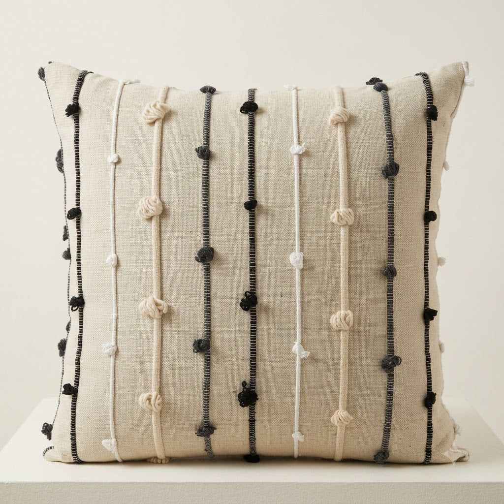 Nelson Boho Tufted Cushion Cover