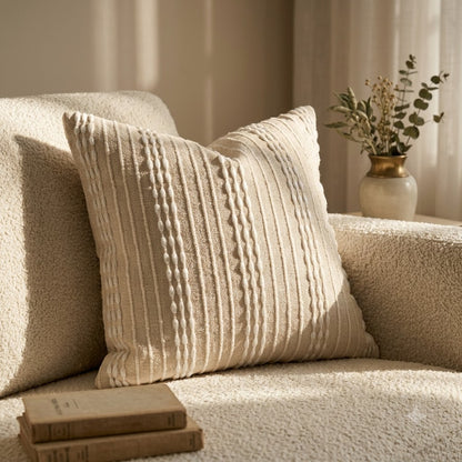 Reginald Stitched Stripe Cushion Cover