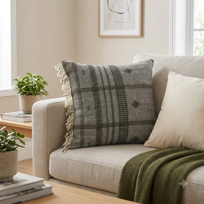 Patrick Smoky Slate Cushion