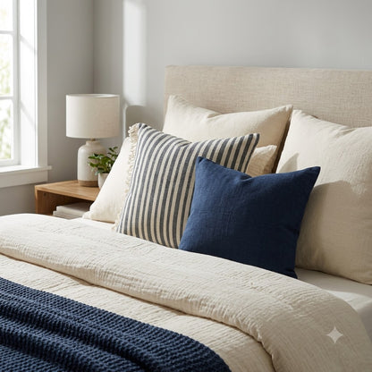 Nolan Vertical Cabana Stripe Cushion