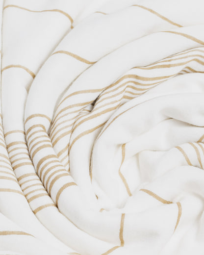 Louis Striped Cotton Duvet cover