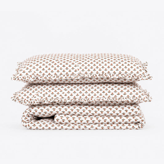 Neil Floral Cotton Duvet cover