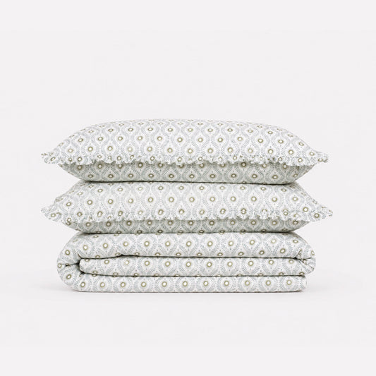 Shane Floral Cotton Duvet cover