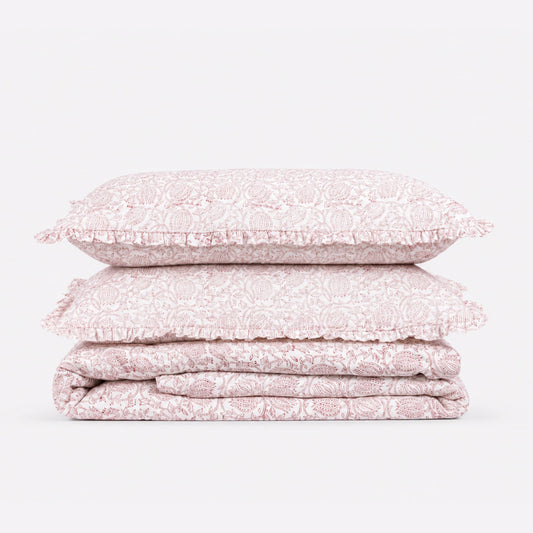 Dale Floral Cotton Duvet cover