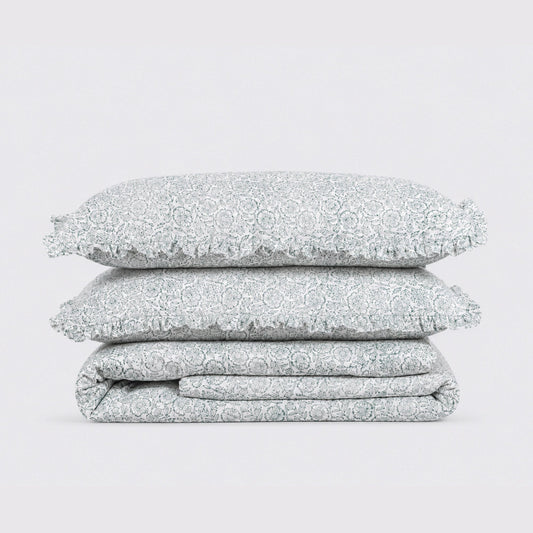 Ross Floral Cotton Duvet cover