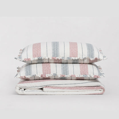 Dean Geometric Cotton Duvet cover