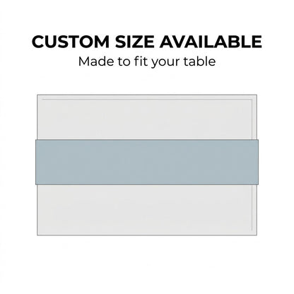 Arova Floral Cotton Table Runner - Custom Size Available