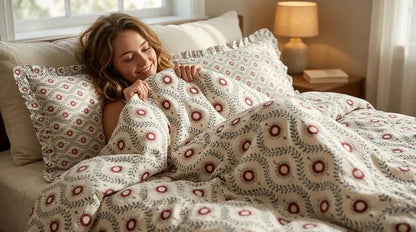 Callum Floral Cotton Duvet cover