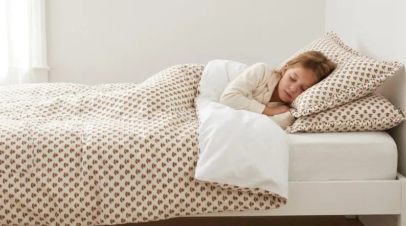 Neil Floral Cotton Duvet cover
