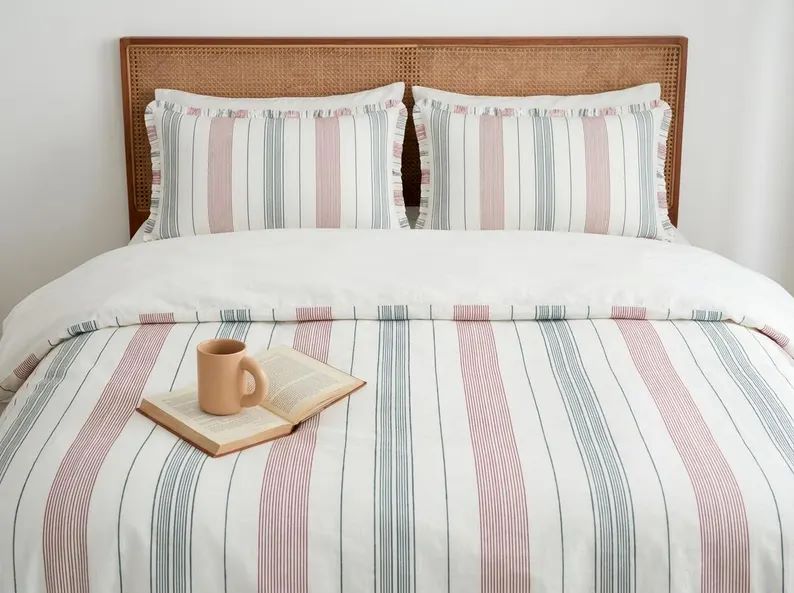 Dean Geometric Cotton Duvet cover