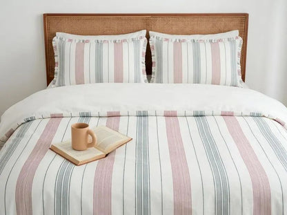 Dean Geometric Cotton Duvet cover