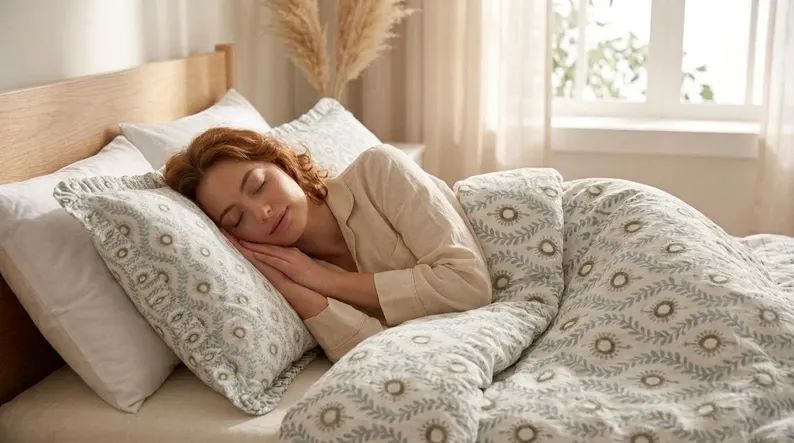 Shane Floral Cotton Duvet cover
