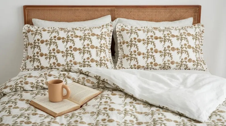 Lan Botanical Cotton Duvet cover