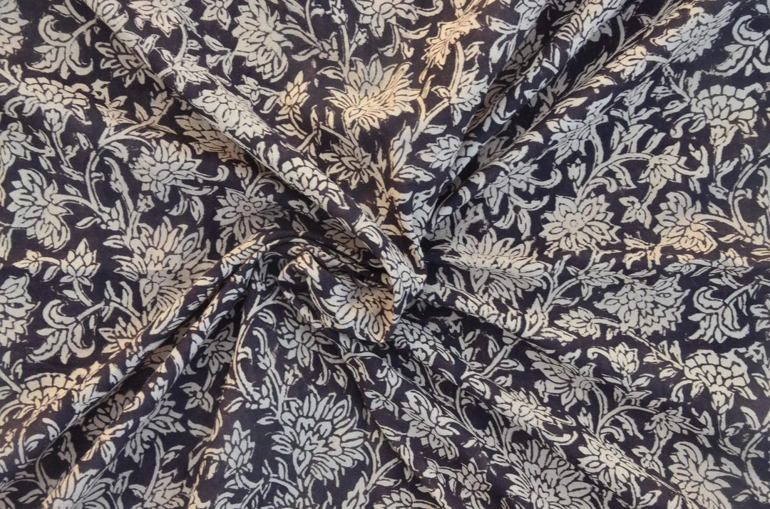 Caelin Indian Cotton Block Print Fabric