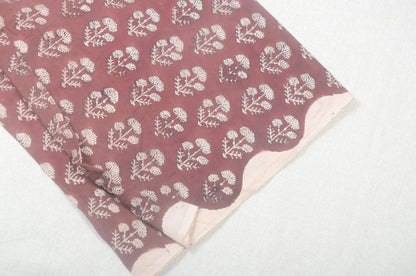 Indian Cotton Block Print Fabric by the Yard -Sewing and Quilting Fabric - Maple Village Lane